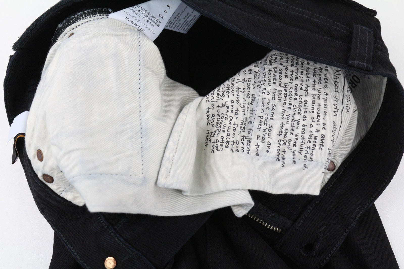 NUDIE JEANS Long John Womens Jeans W26/L30 Slim  Cotton Stretchy Black Casual