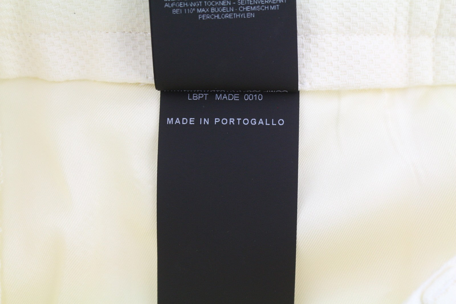 PT TORINO Jaine moteriškos kelnės, 42 W30, balkšvos, laisvo kirpimo, trumpos, iki kulkšnių, RRP 249 € 