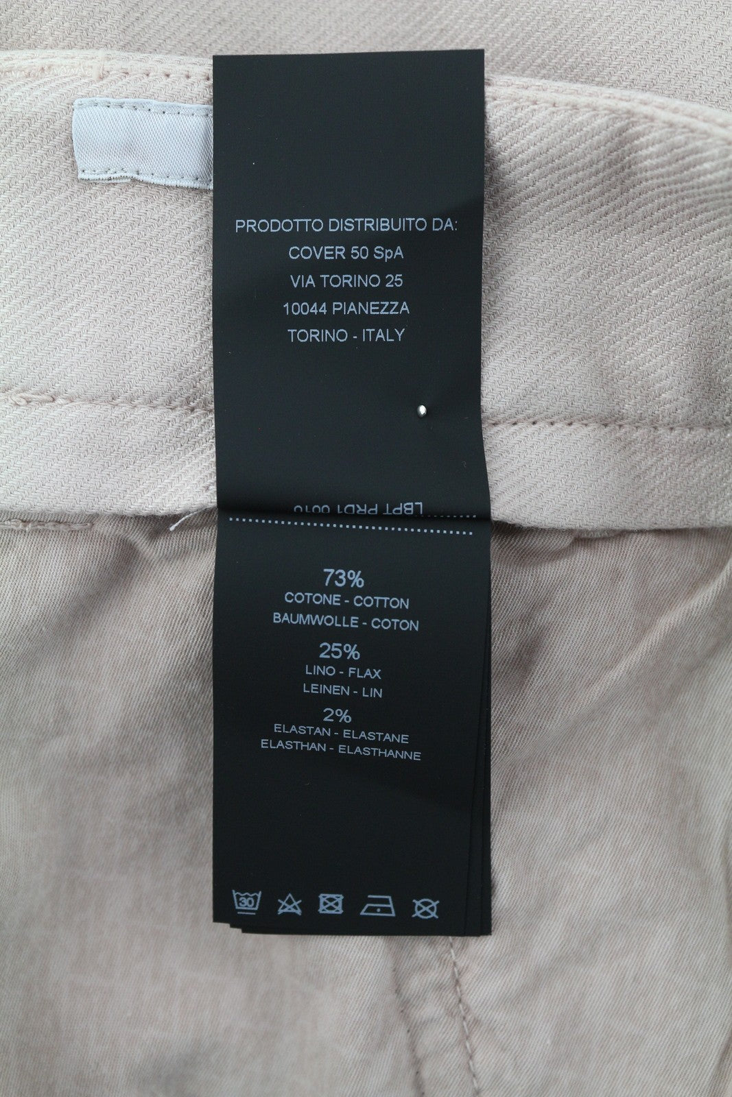 PT TORINO Gio moteriškos kelnės 48 W34 Chino Slim atlenkiamas lino mišinio audinys rožinės spalvos RMK 240 € 