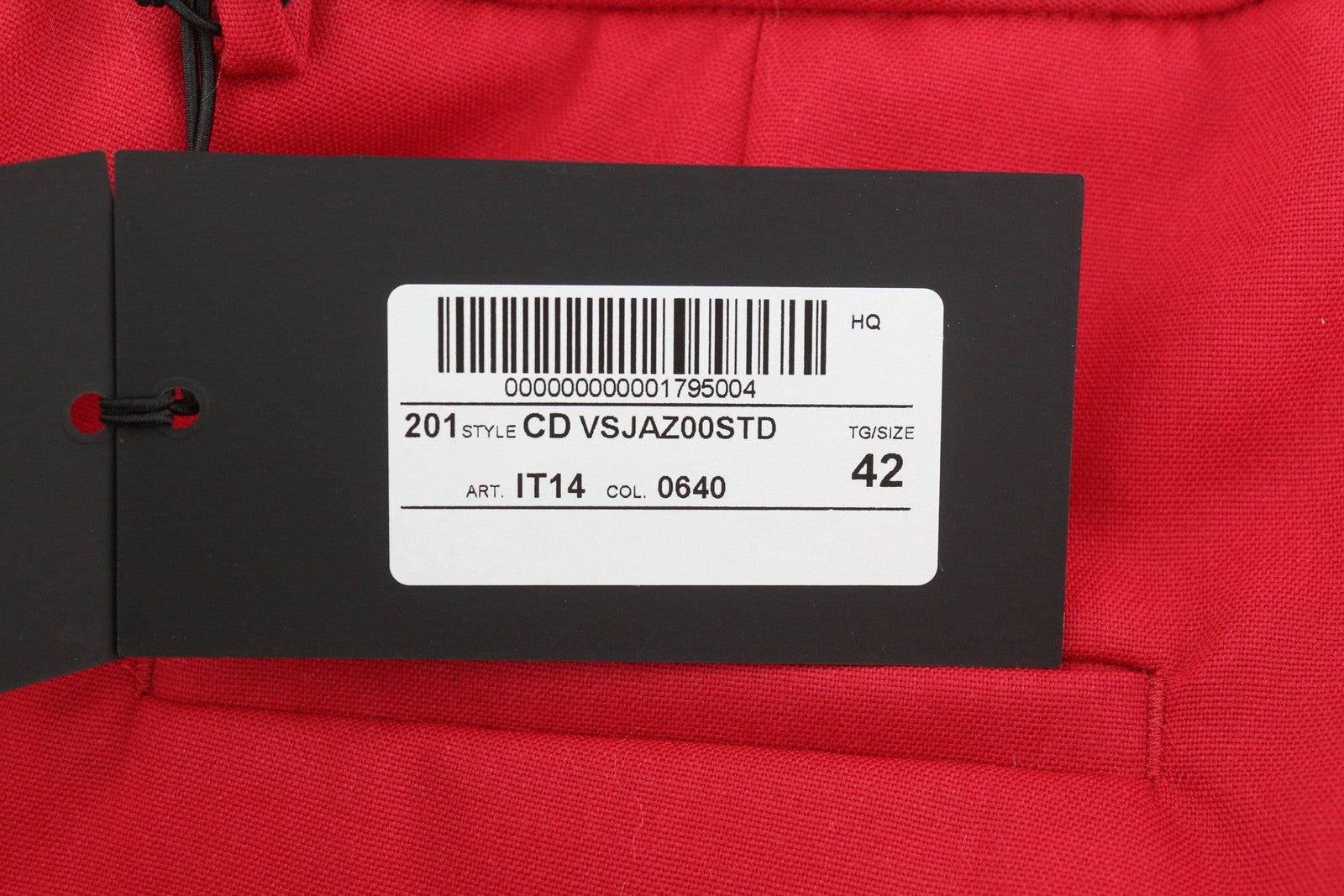 PT TORINO Jaine moteriškos kelnės, 42 W30, raudonos, laisvo kirpimo, iki kulkšnies, užtrauktuku. Rekomenduojama kaina – 249 €. 