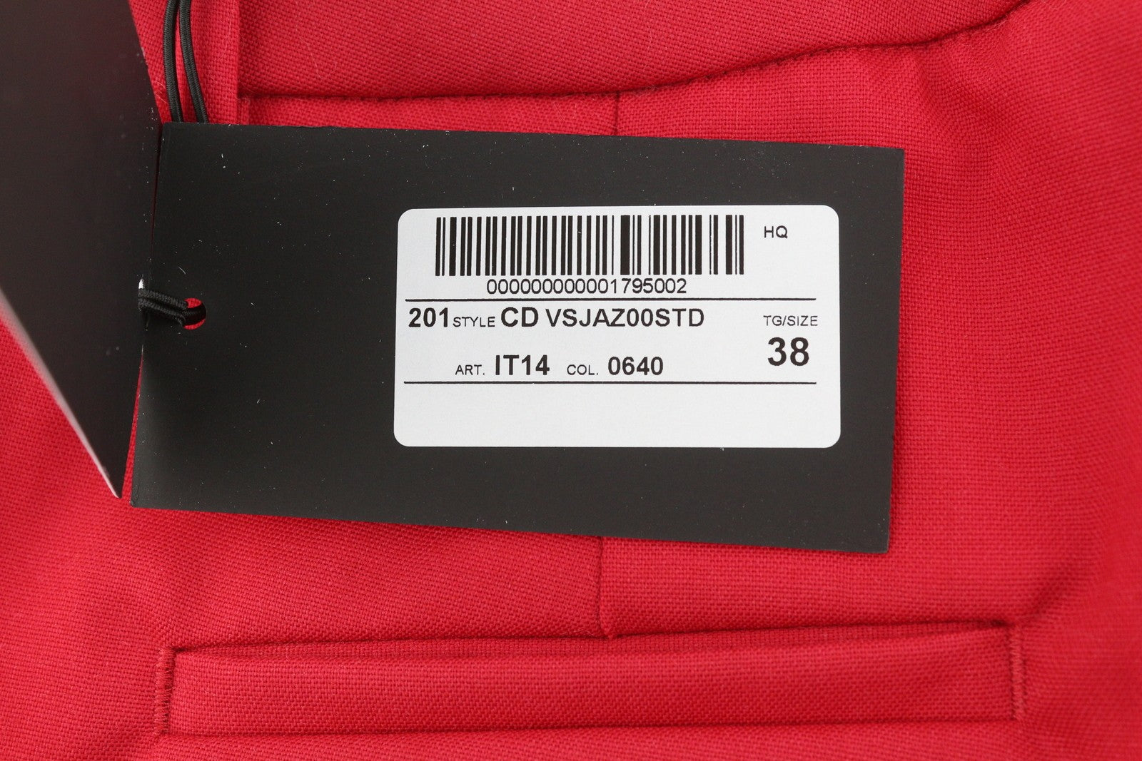 PT TORINO Jaine moteriškos kelnės, 38 W25, raudonos, laisvo kirpimo, iki kulkšnies, užtrauktuku. Rekomenduojama kaina – 249 €. 