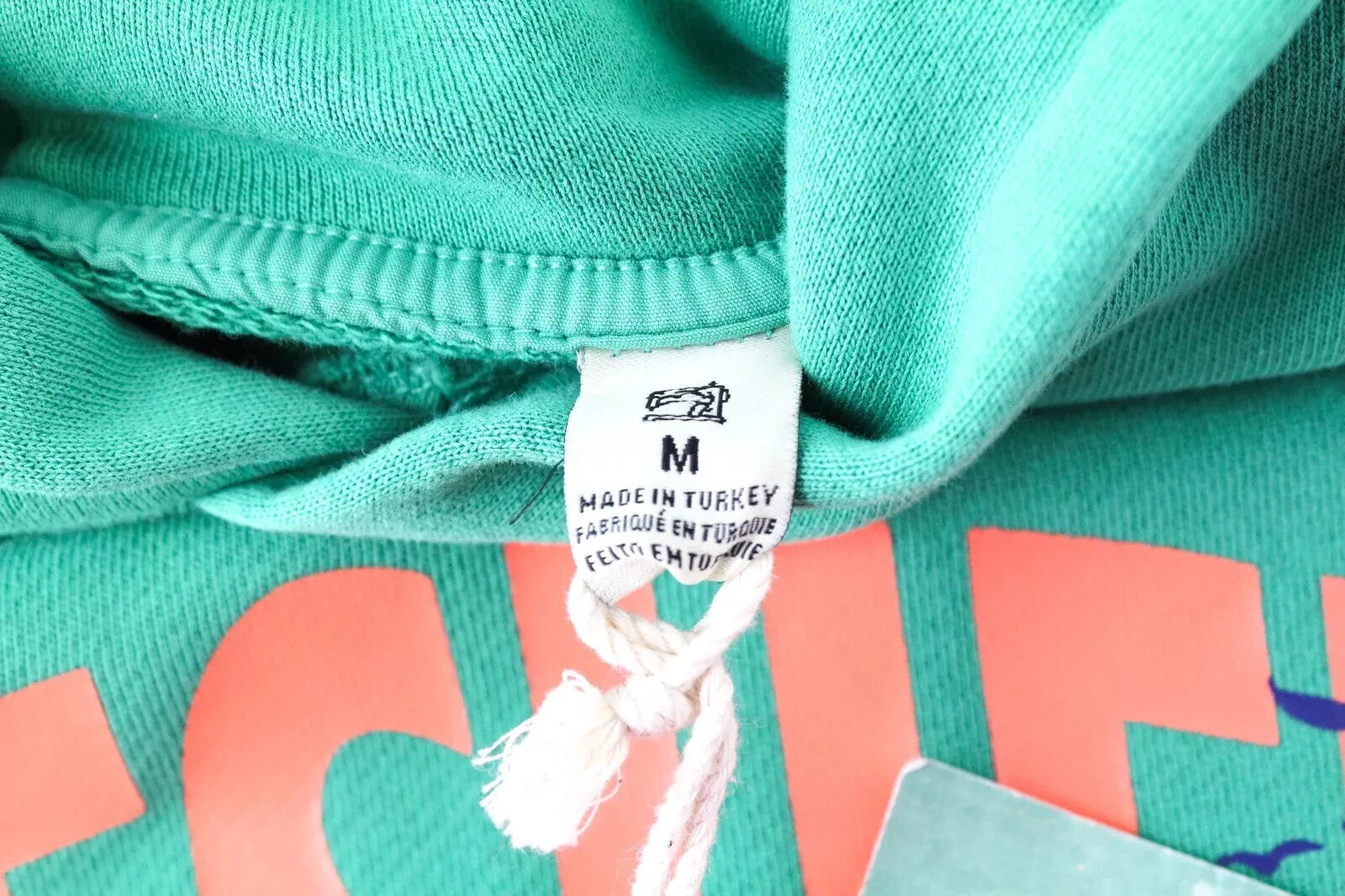 SCOTCH &amp; SODA M žalias vyriškas megztinis su gobtuvu, medvilninis Ams Couture 