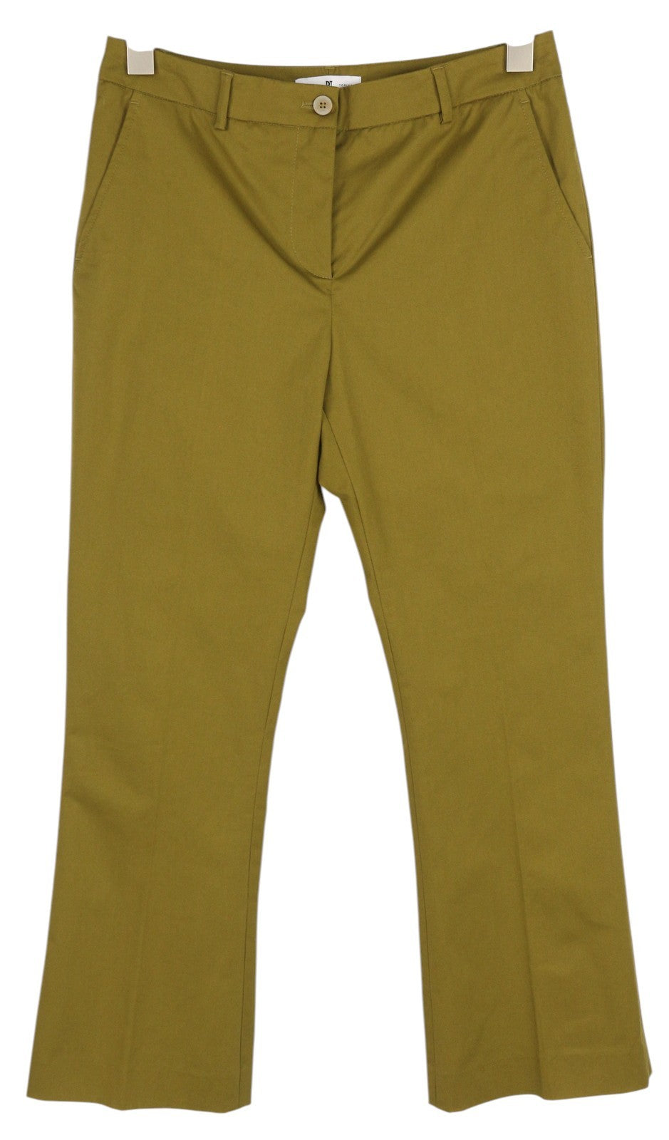 PT TORINO Jaine moteriškos kelnės, 44 W31, žalios, plataus kirpimo, iki kulkšnies, RRP 249 € 