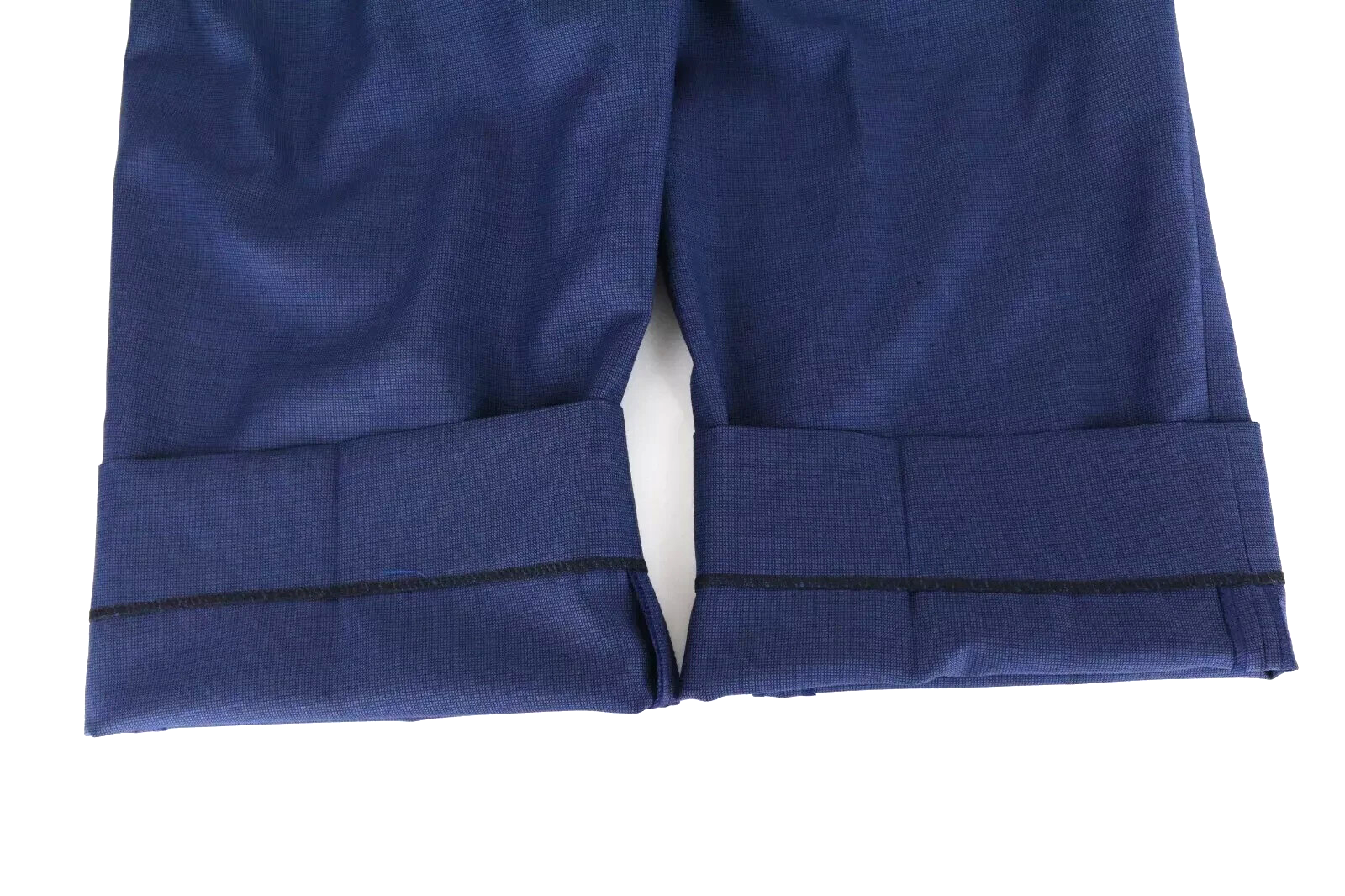 SUITSUPPLY Sienna Men Pants UK46S Blue Wool Lined Front Pleated Smart