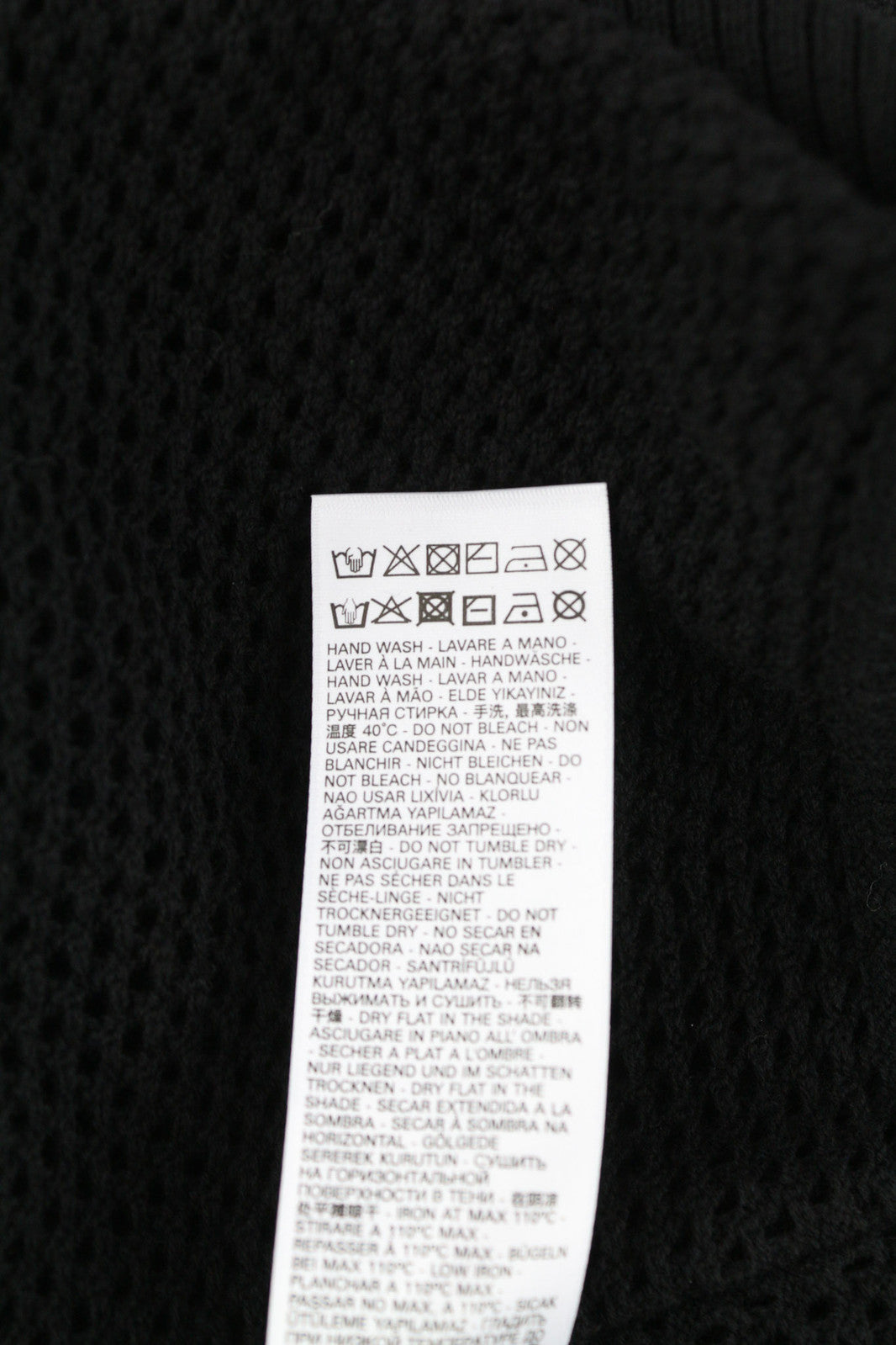 DIESEL K-Connet vyriškas džemperis su gobtuvu, L dydžio, juodas, megztinis su gobtuvu, permatomas, atviro mezgimo, rekomenduojama kaina – 195 € 