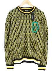 DIESEL K-Toledo vyriškas megztinis L dydžio, apvalios kaklo iškirptės, megztas raštuotas, rekomenduojama kaina – 160 € 