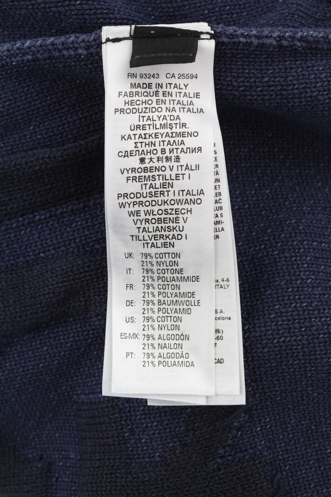 DIESEL K-Northern vyriškas megztinis S dydžio, skalbto efekto, megztas, mėlynas, rekomenduojama kaina – 275 € 