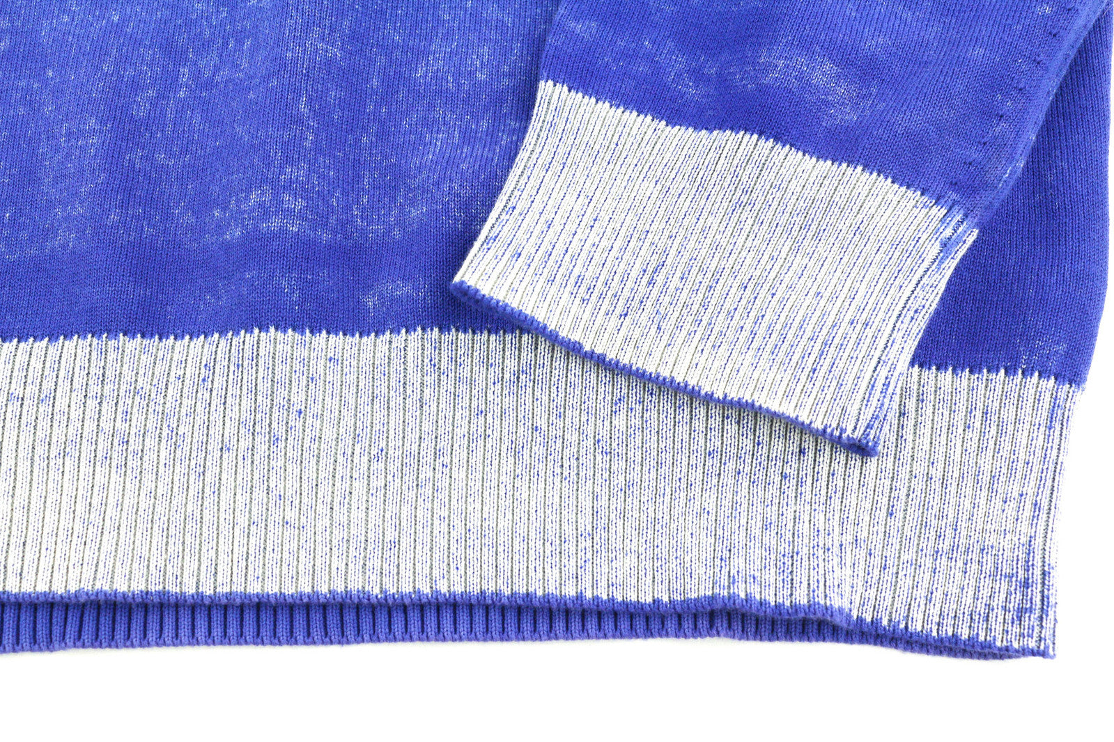 DIESEL K-Larence vyriškas megztinis L dydžio, skalbto efekto, megztas, mėlynas, RRP 225 € 