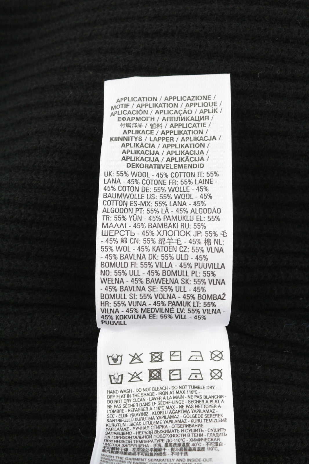 DIESEL K-Liff vyriškas megztinis L dydžio, juodas, vilnonis megztinis su apvalia apykakle, rekomenduojama kaina – 275 € 