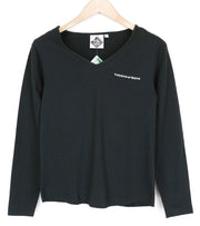 TUCANO URBANO T-TU Lady Womens T-Shirt S Black V-Neck Jersey Reflective