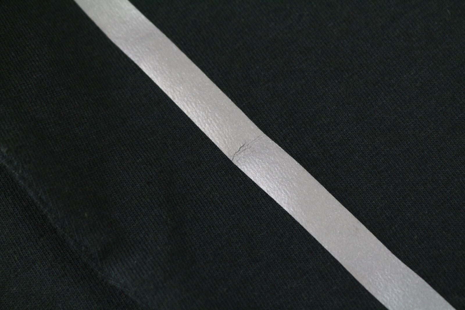 TUCANO URBANO T-TU Lady Womens T-Shirt S Black V-Neck Jersey Reflective