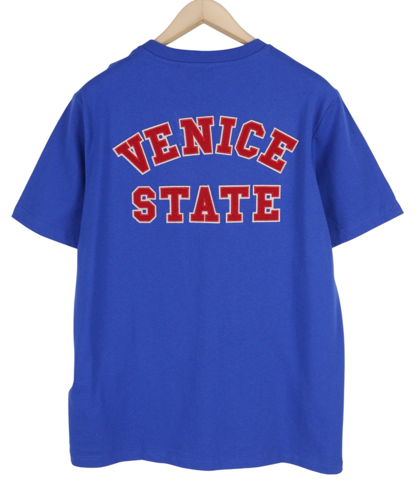 DIESEL T-Just-B85 vyriški marškinėliai, L dydžio, mėlyni, trumpomis rankovėmis, apvalia apykakle, medvilniniu trikotažu. 