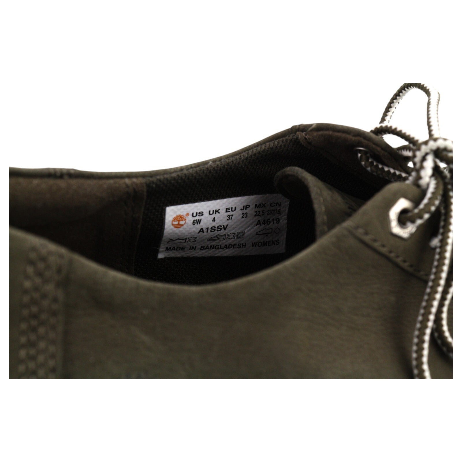 TIMBERLAND A1SSV moteriški sportbačiai EU37 EU37.5 tamsiai odiniai logotipas migdolų nosis žemakulniai 