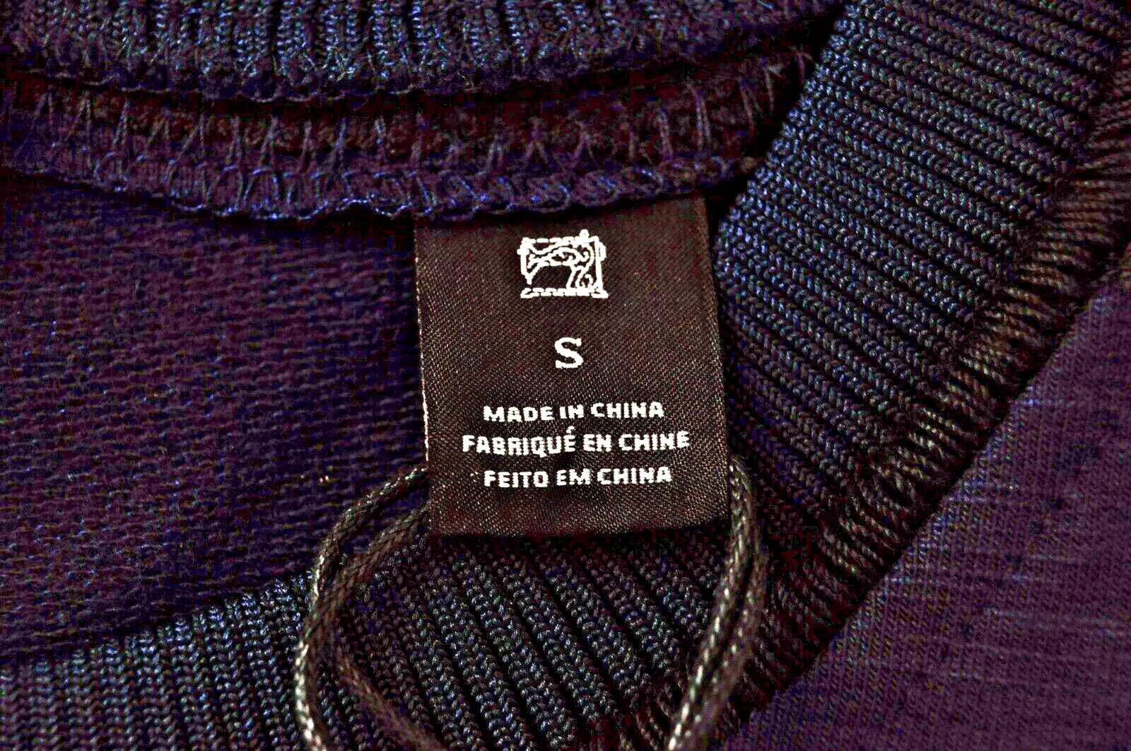 MAISON SCOTCH moteriška suknelė S dydžio, tamsiai mėlyna, tampri, medvilnės mišinio ilgomis rankovėmis, iki kelių. 