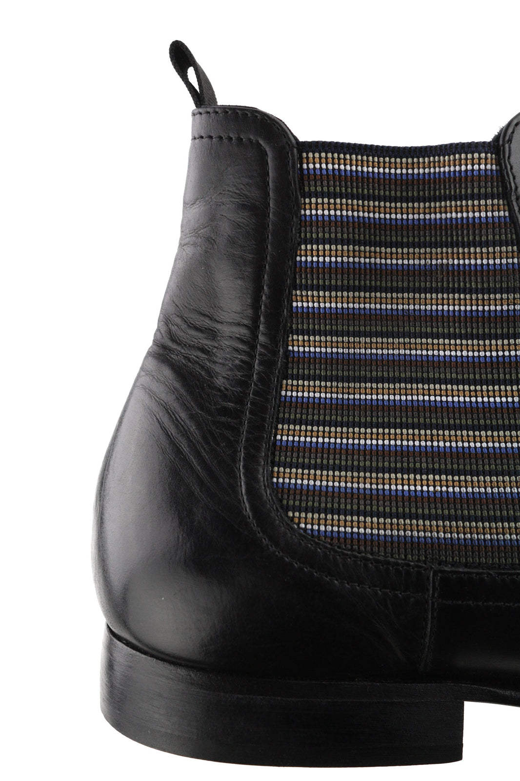 MINELLI Cayan vyriški aulinukai EU40 UK6.5 juodi veršiuko odos aulinukai su kvadratine nosele, raštuoti 