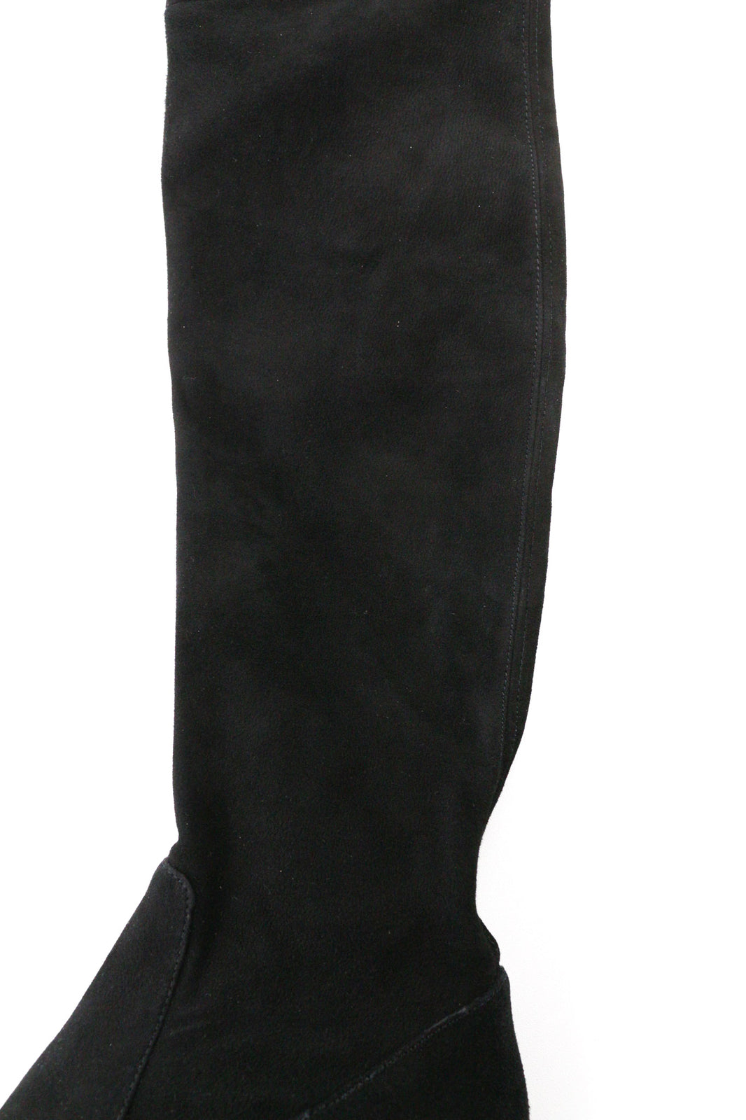 MAJE Flikuio moteriški aulinukai EU37 UK4 juodi, tamprios odos, ploni kulniukai iki šlaunų. 