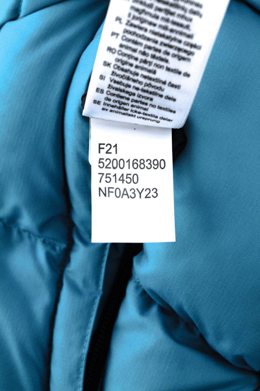 „THE NORTH FACE 1990 Lhotse“ vyriška striukė XS, mėlyna, 700 pūkinė, izoliuota, dygsniuota, pūkuota striukė. 