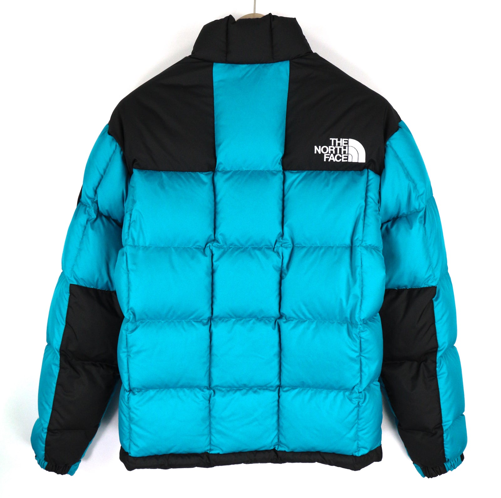 „THE NORTH FACE 1990 Lhotse“ vyriška striukė XS, mėlyna, 700 pūkinė, izoliuota, dygsniuota, pūkuota striukė. 