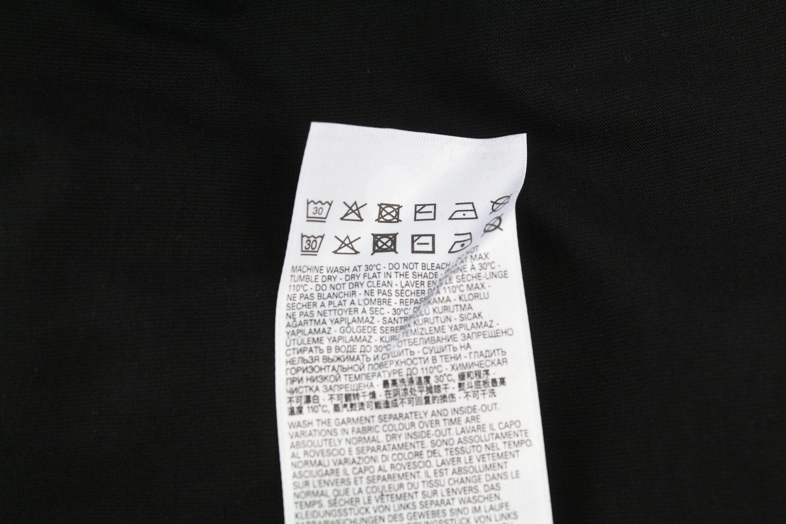 DIESEL T-Diegor-K50 Men T-Shirt XL Black Short Sleeved Crew Collar Tricot Logo