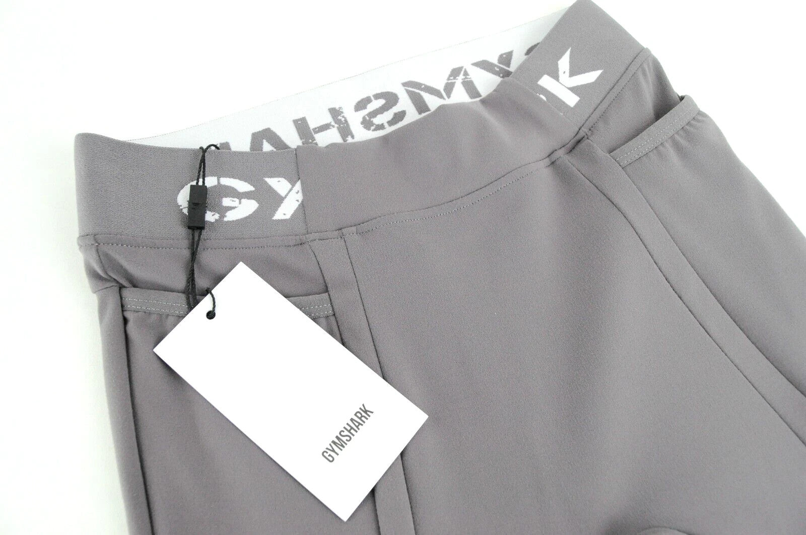 GYMSHARK Legacy Fitness moteriškos tamprės S sportinės kelnės, skalūno spalvos, tamprios 