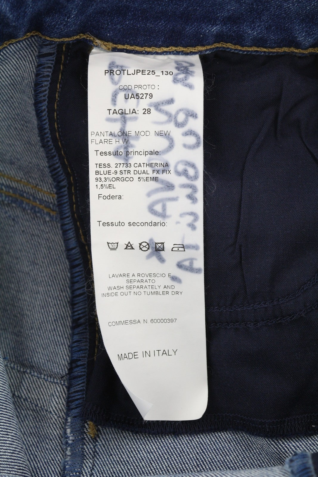 LIU JO New Flare moteriški džinsai W28 tiesus kirpimas aukštu juosmeniu skalbto džinso mėlynas logotipas 