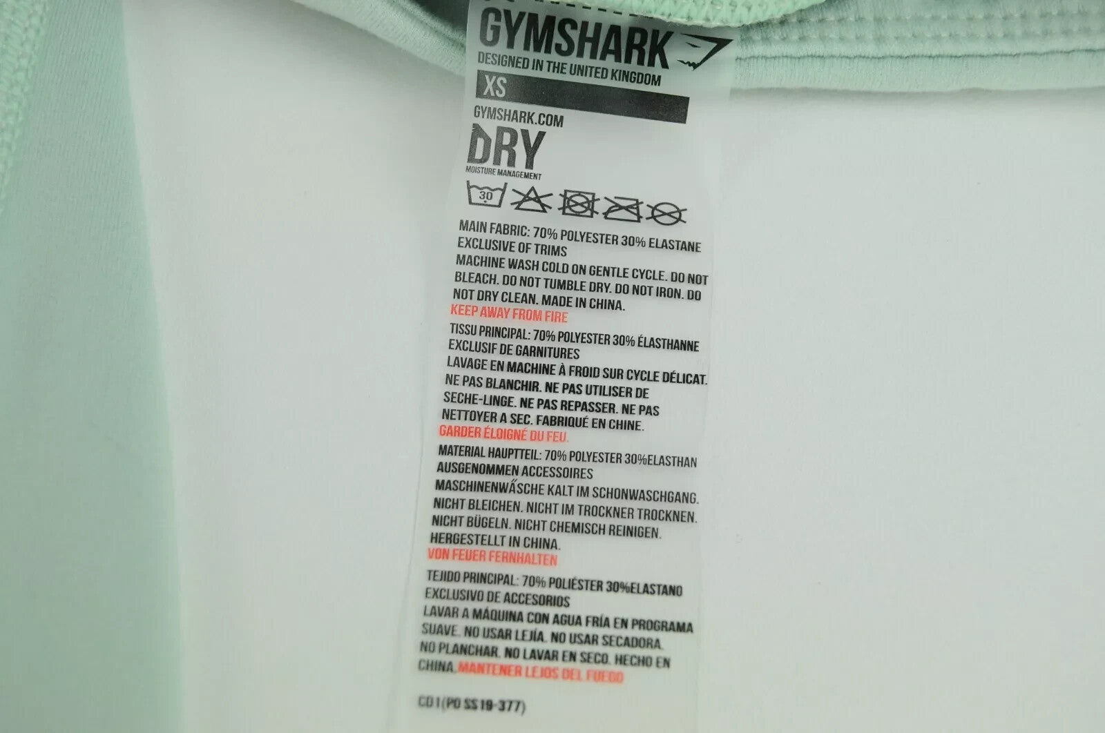 GYMSHARK Svajingos moteriškos tamprės XS dydžio sportinės kelnės, pistacijų žalios, tamprios, sauso kirpimo 