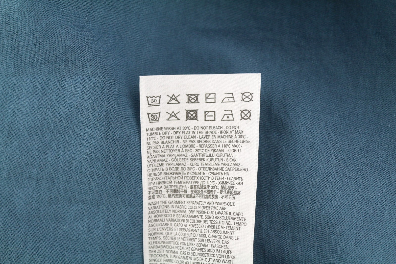 DIESEL T-Just-Mon vyriški marškinėliai M, trumpomis rankovėmis, apvalia apykakle, trikotažiniai, mėlyni, RRP 125 € 