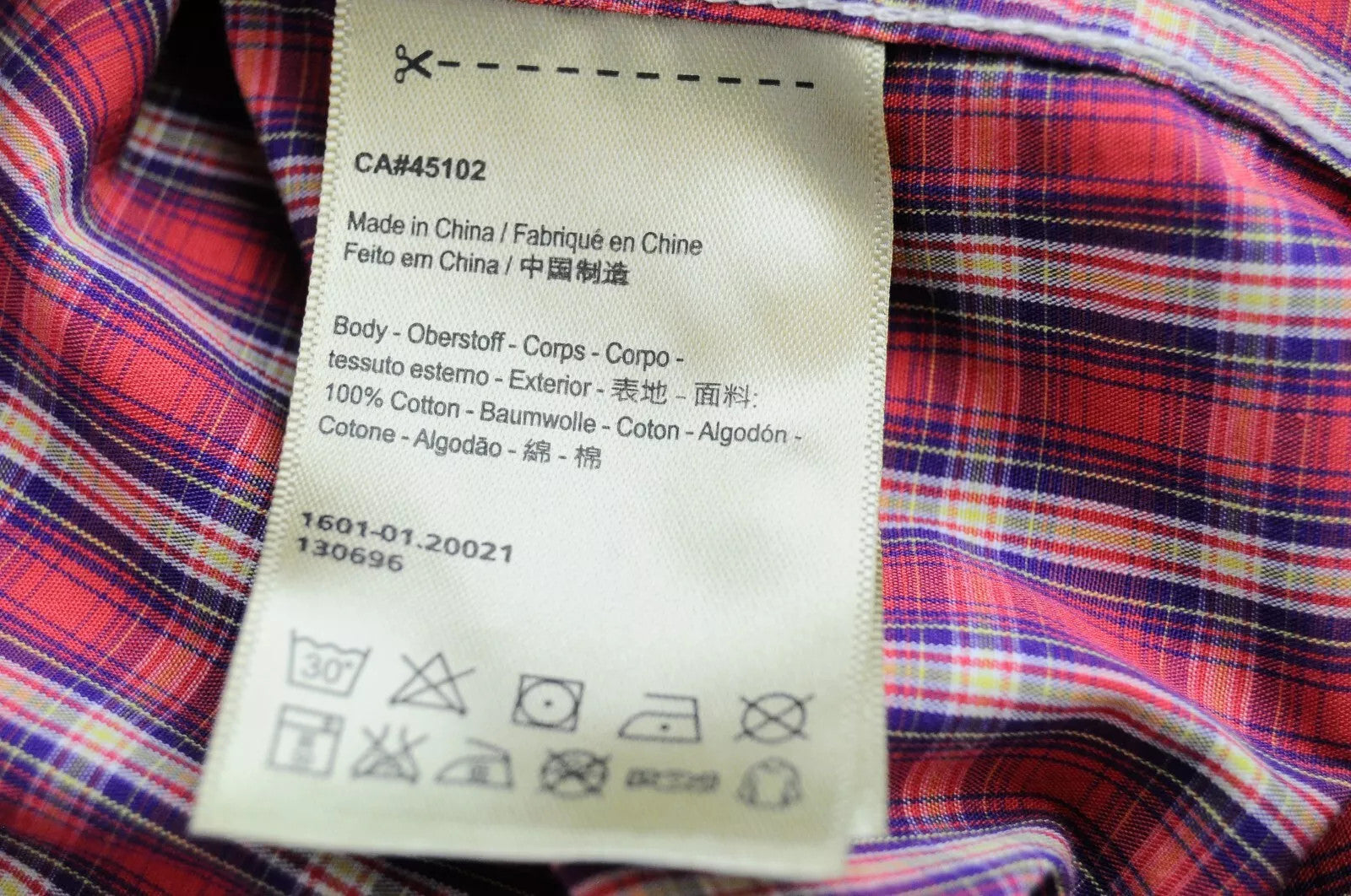 SCOTCH &amp; SODA vyriški marškinėliai L dydžio, languoti, rožiniai, melanžo, klasikiniai, grynos medvilnės marškinėliai su sagomis