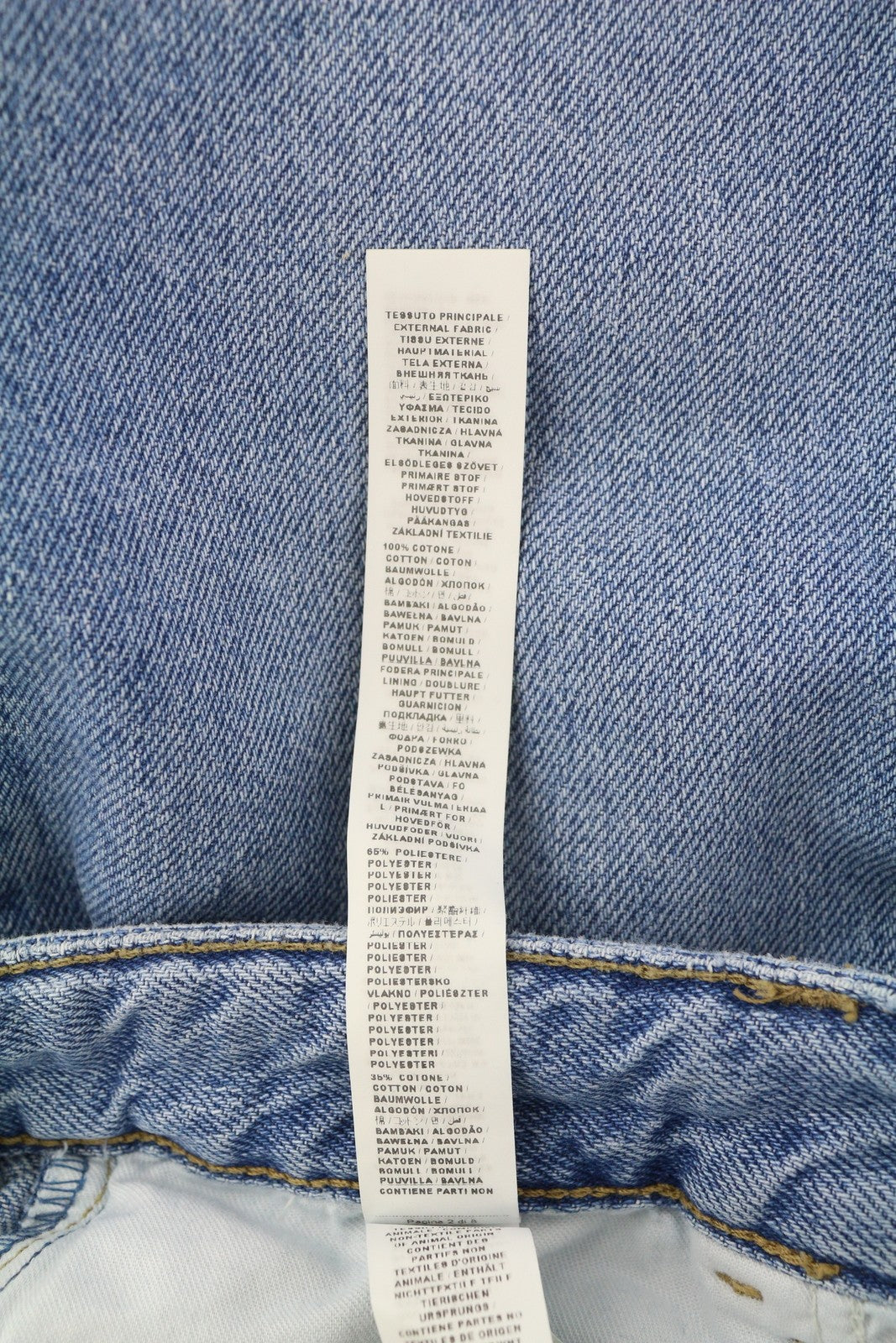 LIU JO Women Jeans W28 Distress Ripped High Waist Cropped Slim Fit Washed Blue