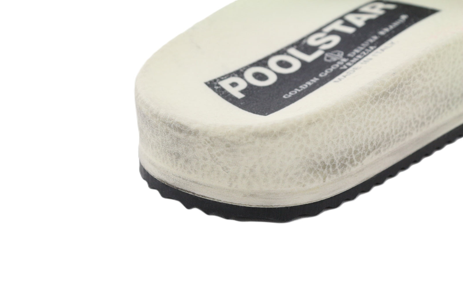 GOLDEN GOOSE Poolstar moteriškos šlepetės, 39 dydžio, blizgančios baltos, užmaunamos, vasarinės. 