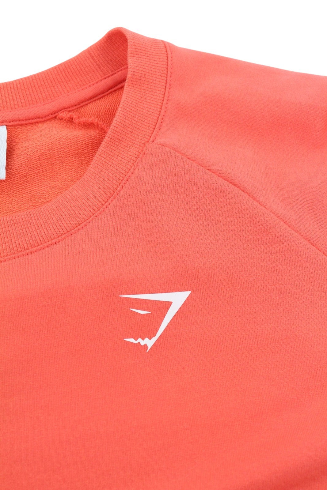 GYMSHARK GLPO4713 moteriškas džemperis S ilgomis rankovėmis, trumpintas apvalios iškirptės treniruotėms 