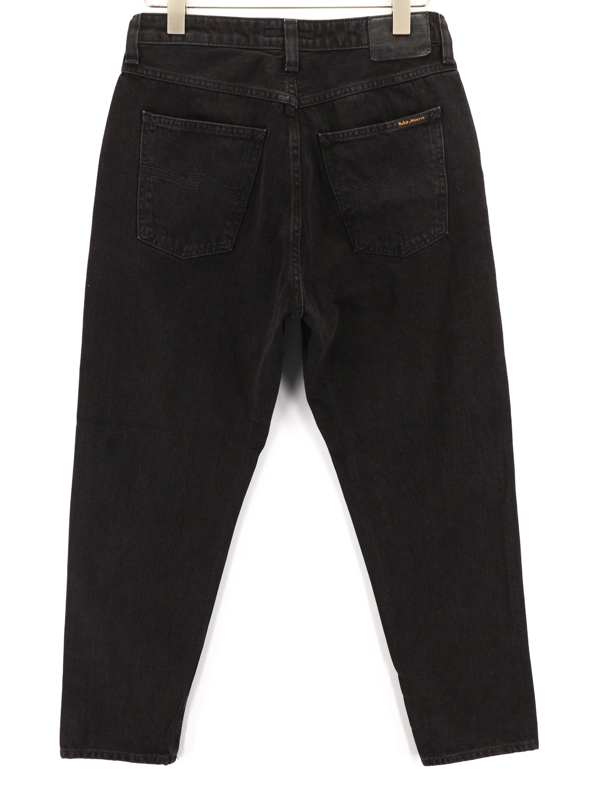 NUDIE JEANS Breezy Britt Women Jeans W31/L28 Regular Black Cotton High Rise