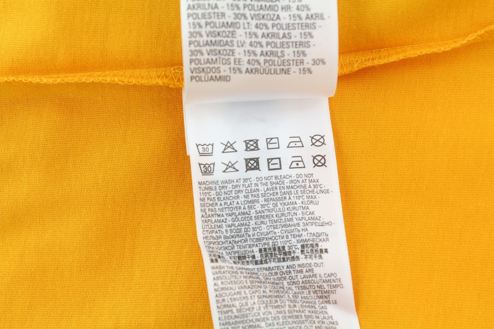 DIESEL T-Diegor-E10 Men T-Shirt XL Orange Short Sleeve Crew Neck Tricot Logo