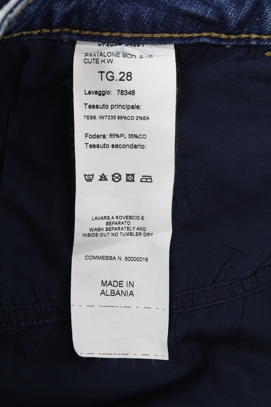 LIU JO Cute Women Jeans W28 Washed Denim Blue Ripped Distress Skinny Fit Ankle