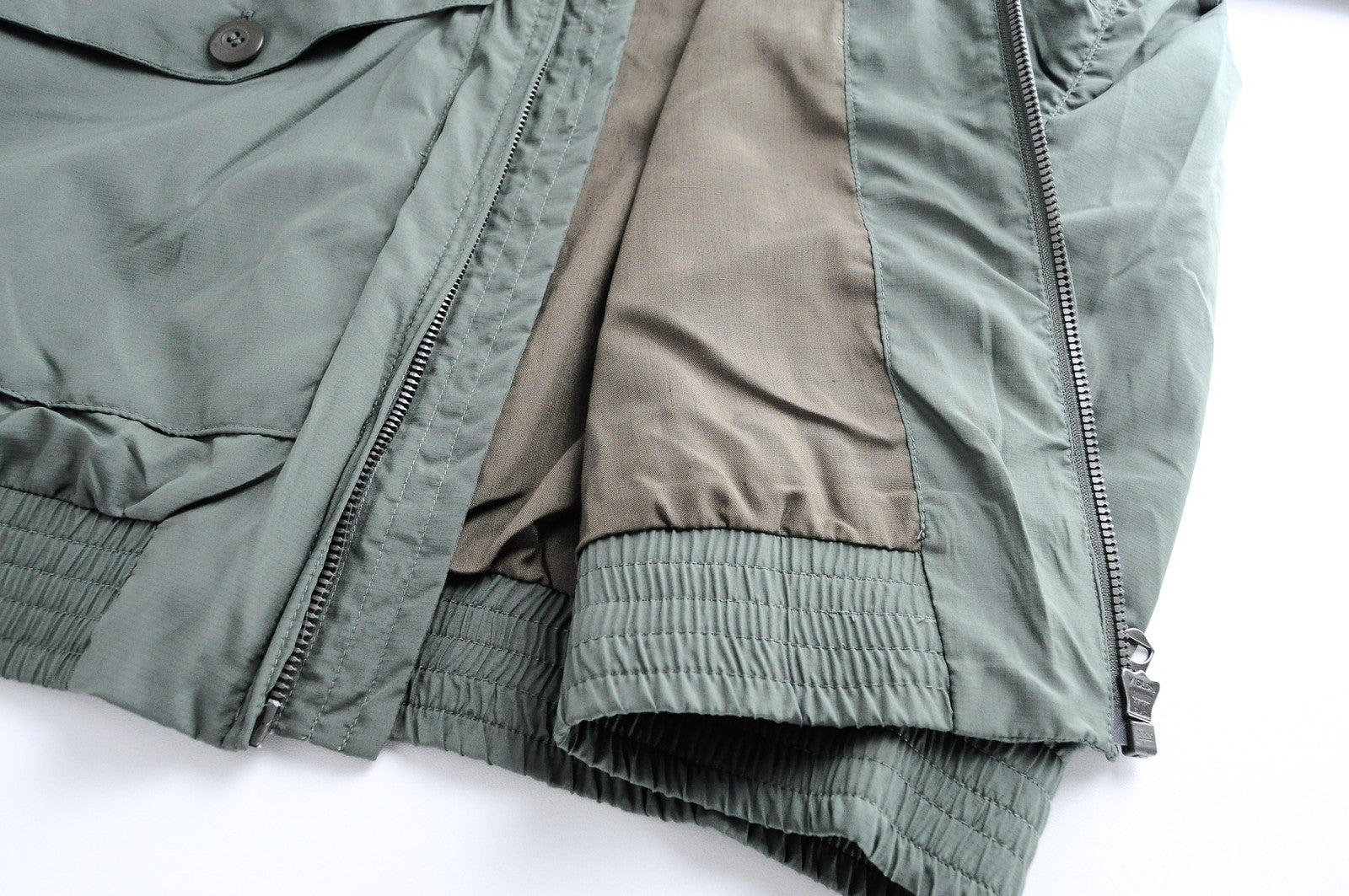 Vyriška JACK &amp; JONES Jprflight striukė S, žalia, lengva, su užtrauktuku 