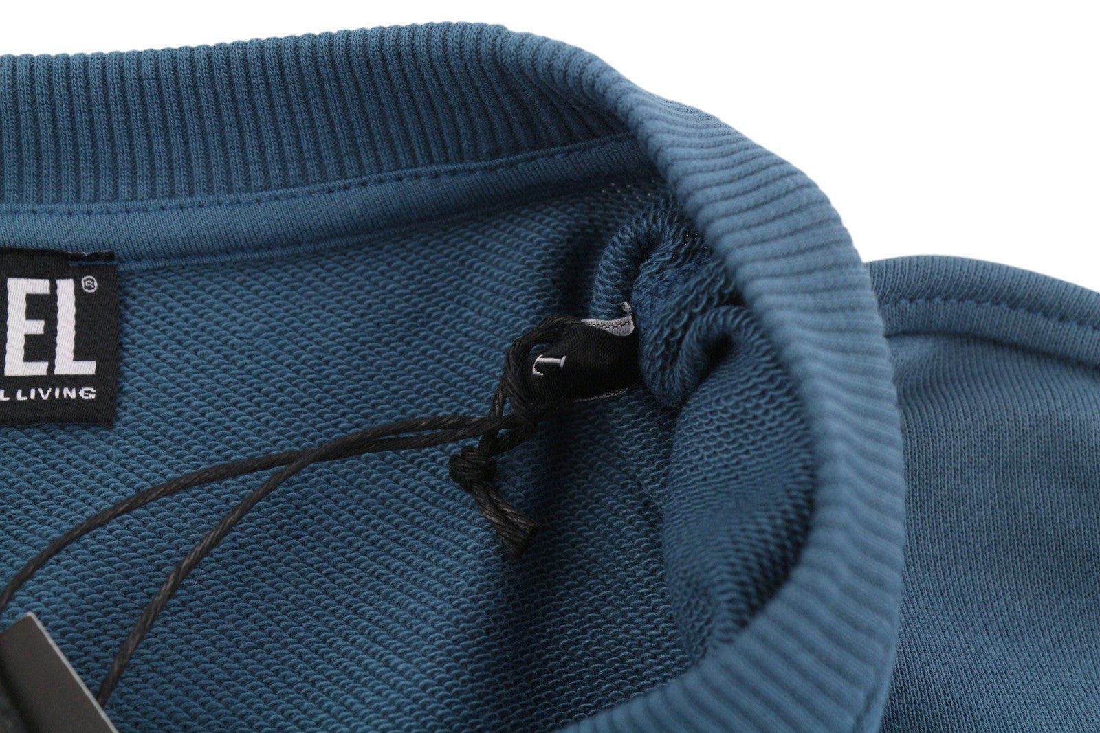 DIESEL S-Ginn-E3 vyriškas džemperis su apvalia apykakle ir ilgomis rankovėmis, mėlynas, RRP 150 € 