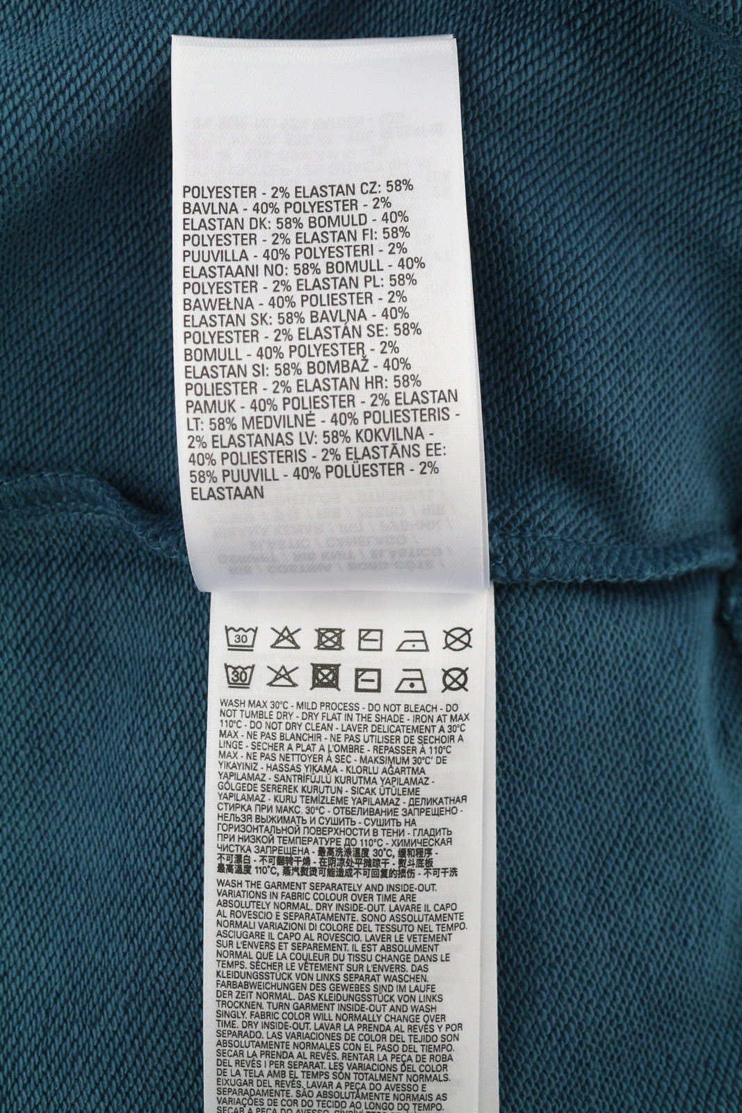 DIESEL S-Ginn-E3 vyriškas džemperis su apvalia apykakle, mėlynas, 2XL, RRP, 150 € 