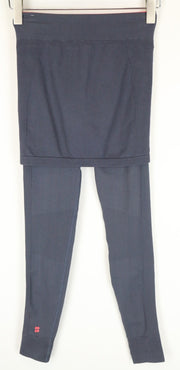 SWEATY BETTY Spectra tamprės S pilkos medvilnės mišinio moteriškos šokių sportinės aprangos 