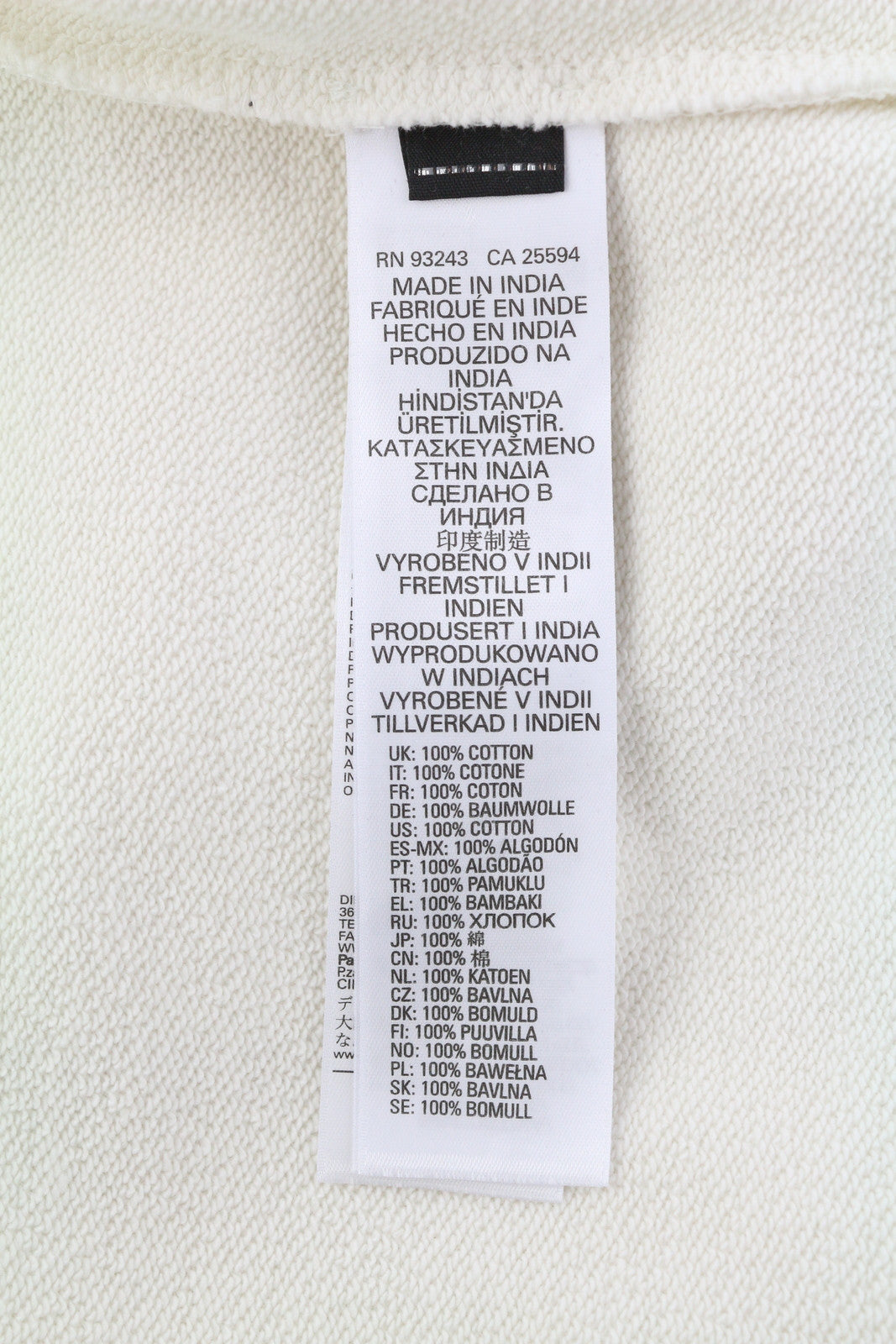 DIESEL S-Ginn-HS3 vyriškas džemperis, 2XL, baltas, apvalia kaklo iškirpte, RRP 125 €, šviesus 