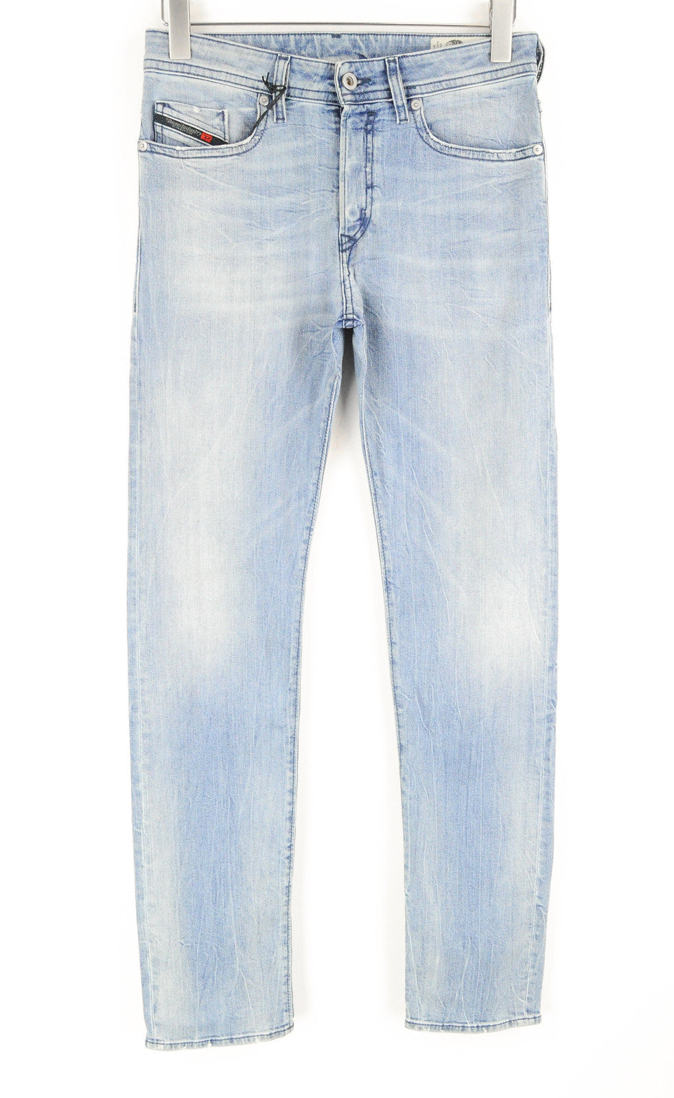 DIESEL Buster 081AL Men's Jeans W27/L32 Blue Slim Tapered Stretch