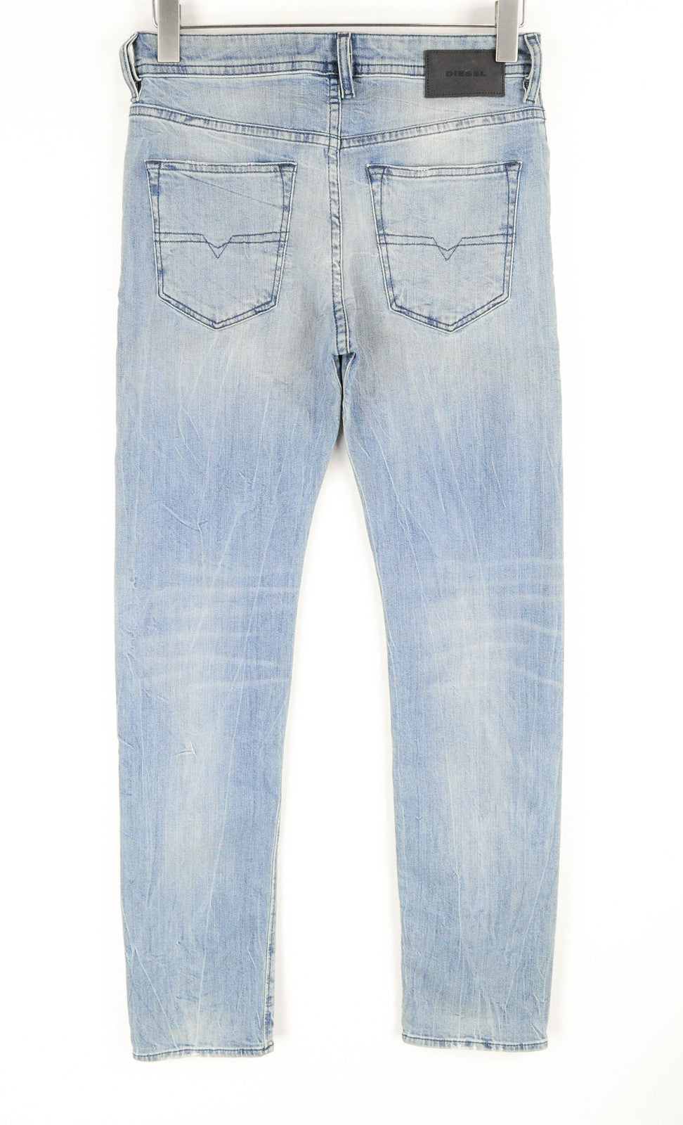 DIESEL Buster 081AL Men's Jeans W27/L32 Blue Slim Tapered Stretch