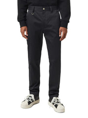 DIESEL P-Jack 0IDAM vyriškos kelnės W32 Chino Slim Fit su užtrauktuku, juodos, RRP 150 € 