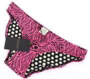 MAISON SCOTCH ~XS Swim Bottom Pink Pattern Beach Pool Bikini Women's Summer