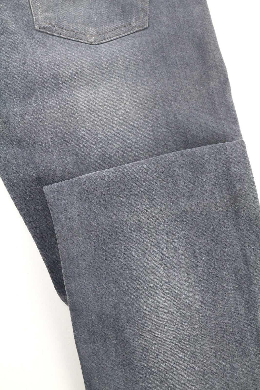 NUDIE JEANS Thin Finn Men Jeans W30/L32 Slim Mid-Rise Grey Cotton Elastane