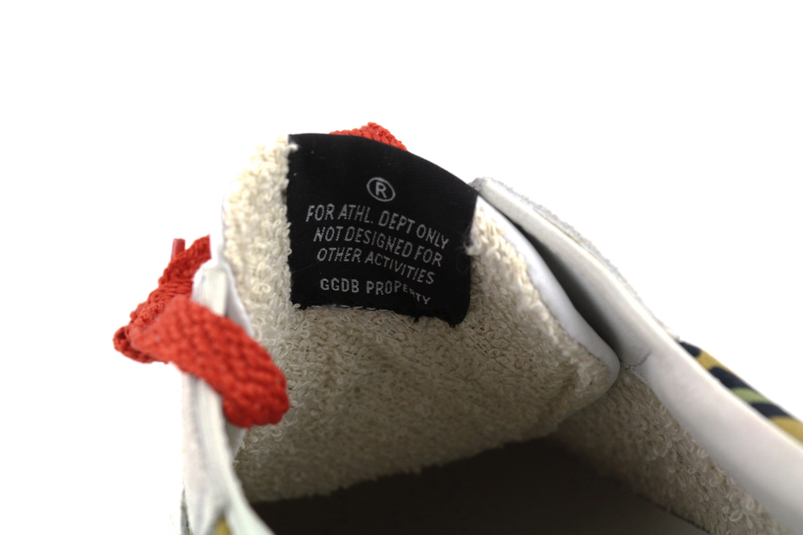 „GOLDEN GOOSE“ bėgimo vyriški sportbačiai, EU43, balti, odiniai, gyvūnų rašto, suvarstomi sportbačiai 