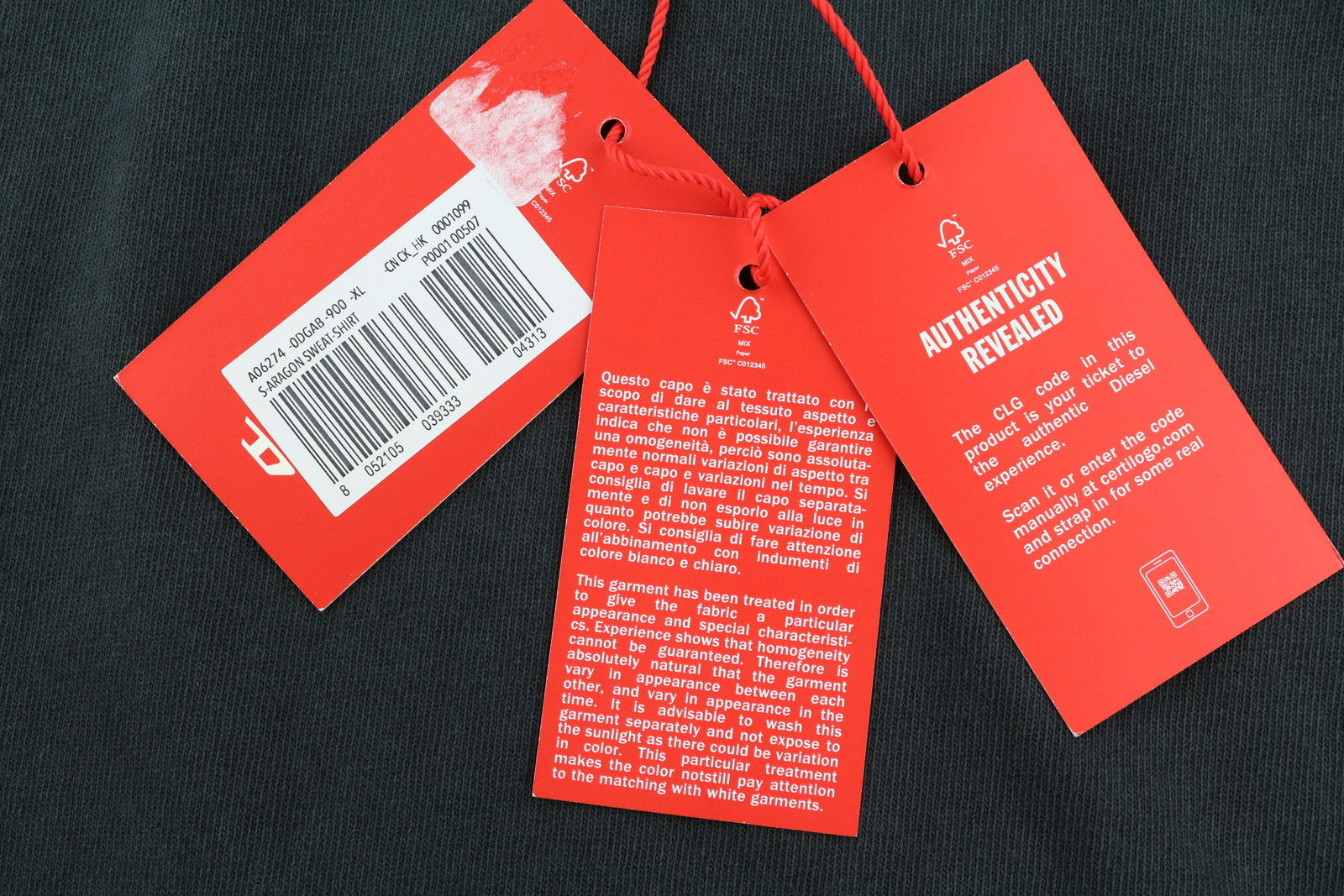 DIESEL S-Aragon vyriškas džemperis XL dydžio, juodas, su puse užtrauktuko, su raišteliu, rekomenduojama kaina – 175 € 