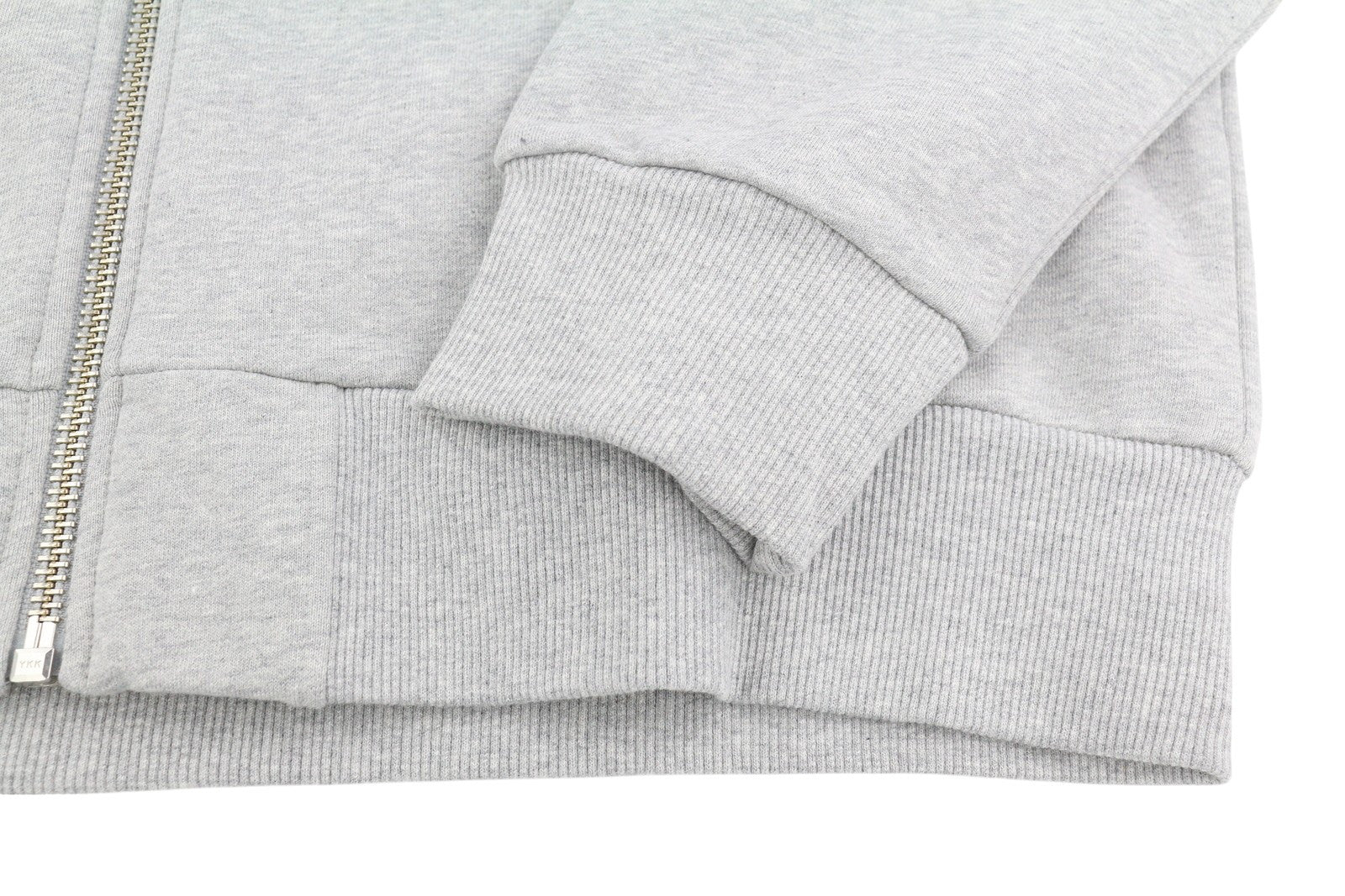 DIESEL S-Girk-Hood-Zip-Logo vyriškas džemperis su gobtuvu, L dydžio, pilkas melanžas, su pilnomis užtrauktukais, rekomenduojama kaina – 170 € 