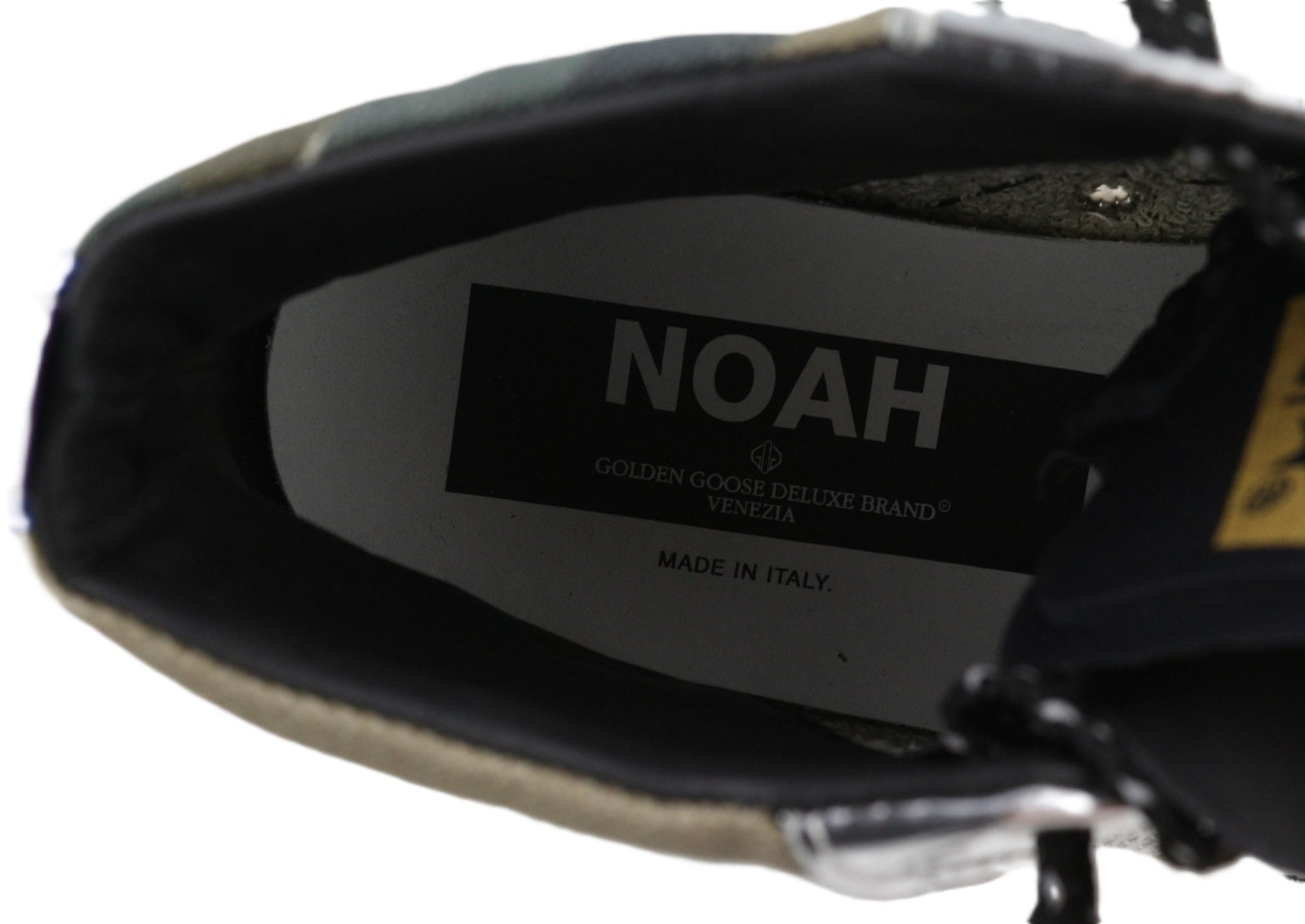 GOLDEN GOOSE Noah moteriški sportbačiai, 39 €, juodi, pilki, su detalėmis, aukštakulniai 