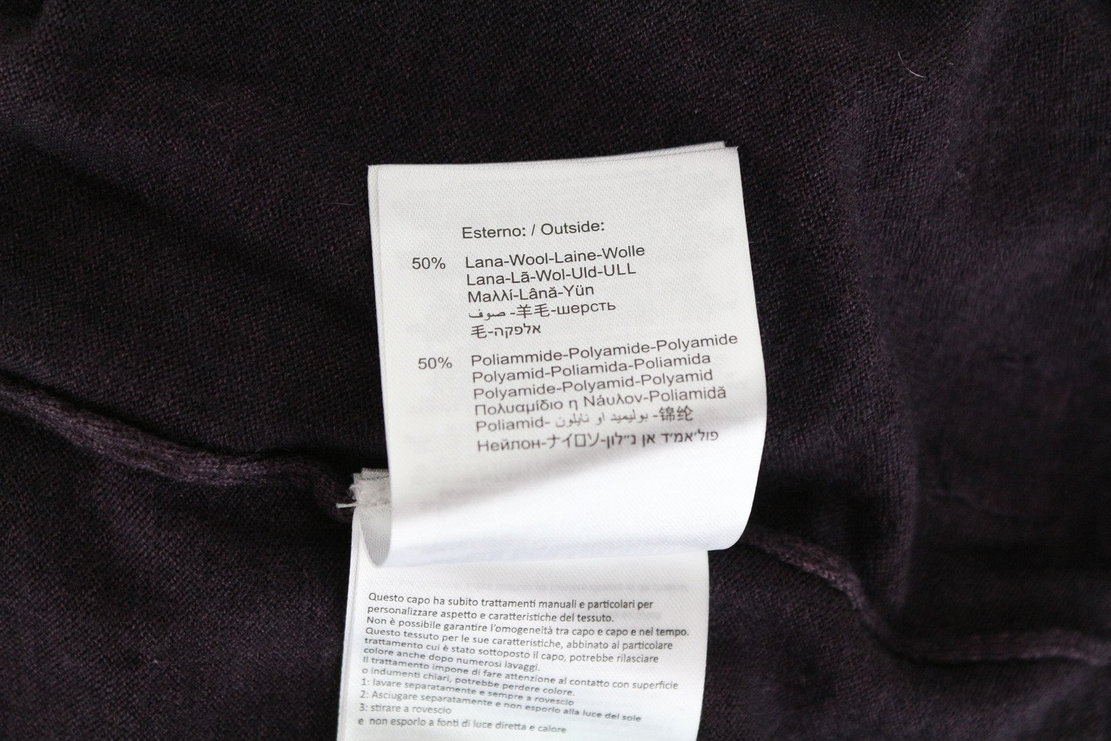 REPLAY S violetiniai vilnos mišinio vyriški džemperiai su ilgomis rankovėmis, laisvalaikio stiliaus 