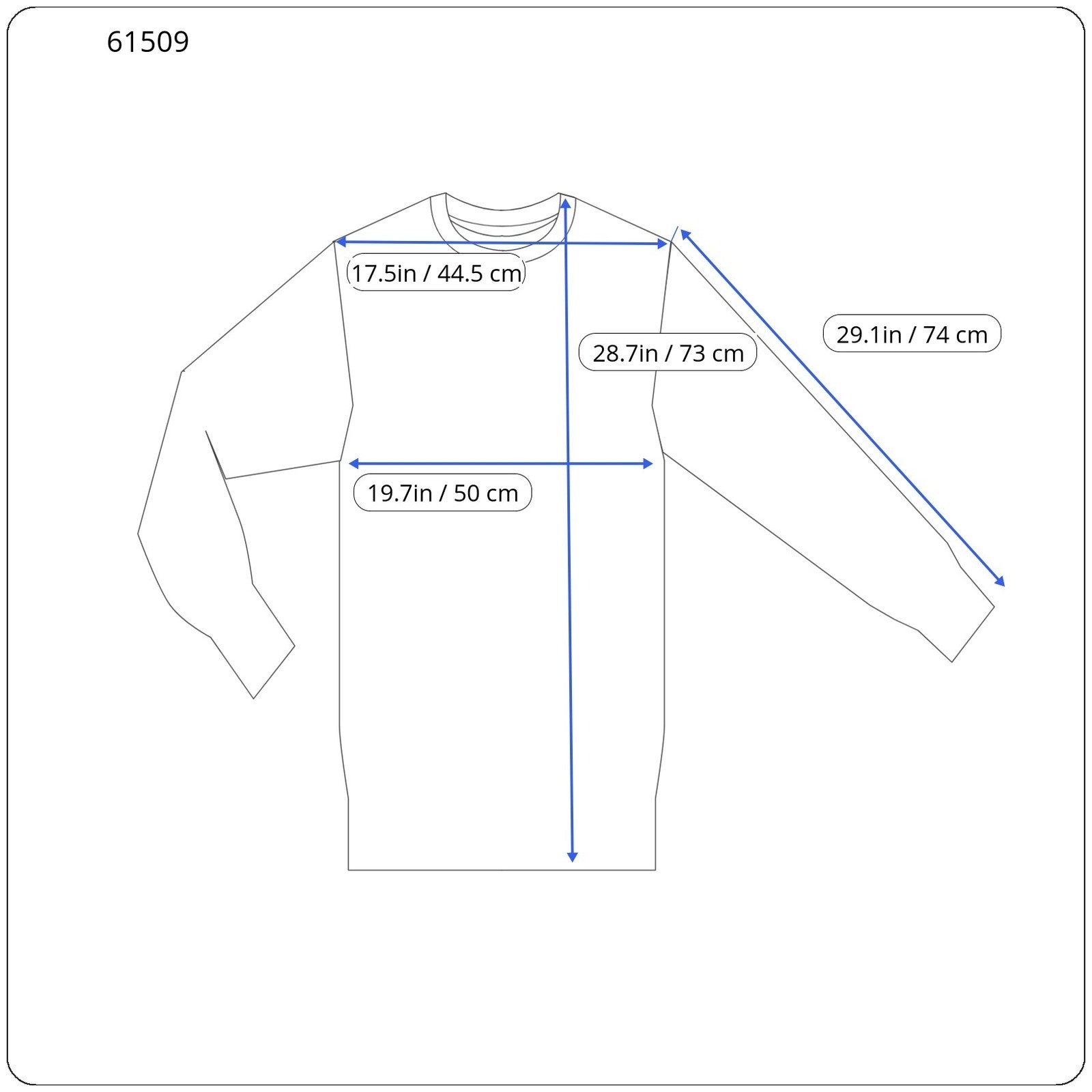 SCOTCH &amp; SODA Ams Couture mėlynas vyriškas džemperis ilgomis rankovėmis M, medvilnės mišinio audinys 